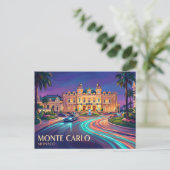 Casino de Monte-Carlo Monaco Briefkaart (Staand voorkant)