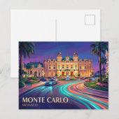 Casino de Monte-Carlo Monaco Briefkaart (Voorkant / Achterkant)