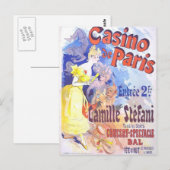 Casino de Paris Briefkaart (Voorkant / Achterkant)