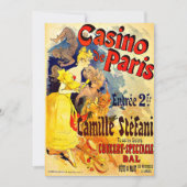 Casino de Paris door Jules Cheret, oude poster Kaart (Voorkant)