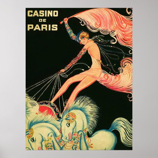 Casino de Paris ~ Vintage Ad Poster (Voorkant)