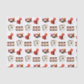 Casino Decoupage Papier, Kansspel Poker Tissuepapier (Voorkant)