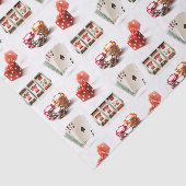 Casino Decoupage Papier, Kansspel Poker Tissuepapier (Detail)
