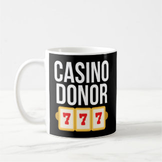 Casino Donor Gokken Gambler Joke Koffiemok