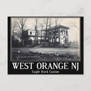 Casino, Eagle Rock, West-Sinaasappel, NJ,  Briefkaart