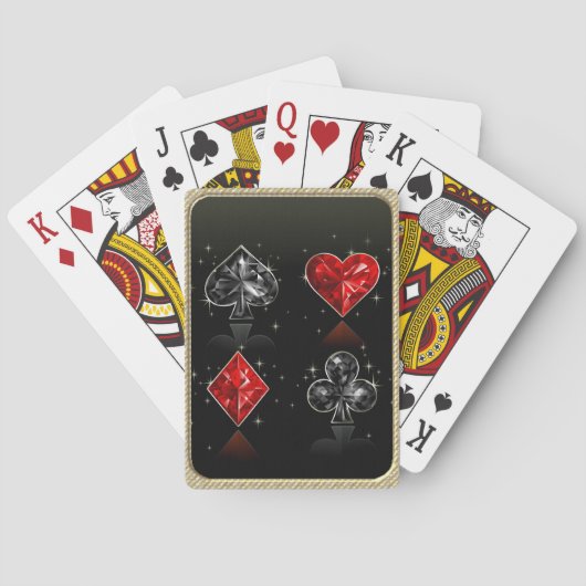 Casino edelstenen Bicycle® Play Pokerkaarten (Achterkant)