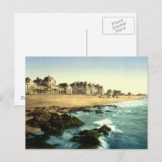 Casino en Grand Hotel, Parame, Frankrijk Briefkaart (Voorkant / Achterkant)