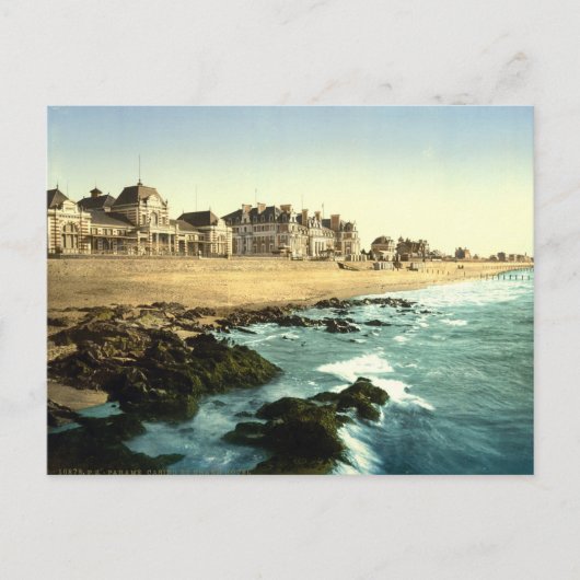 Casino en Grand Hotel, Parame, Frankrijk Briefkaart (Voorkant)