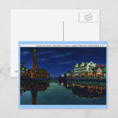 Casino en Hotel, Asbury Park, Ocean Grove NJ Vint Briefkaart (Voorkant / Achterkant)