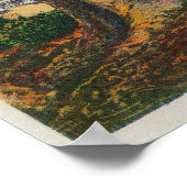 Casino en Pier, Santa Cruz, Santa Cruz, CA Poster (Hoek)