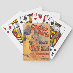 Casino Europe France Parijs  retro Pokerkaarten