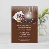 Casino-evenement Kaart (Staand voorkant)