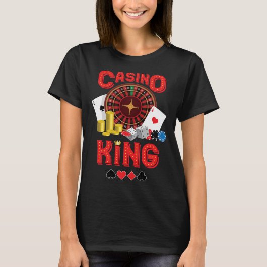 casino for men casino king gambler  1 t-shirt (Voorkant)