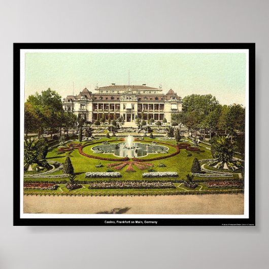 Casino, Frankfurt op Main, Duitsland Poster (Voorkant)