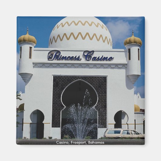 Casino, Freeport, Bahama's Magneet (Voorkant)