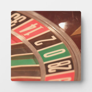 Casino Gambling Roulette Wheel  Retro Style Fotoplaat
