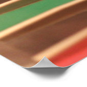 Casino Gambling Roulette Wheel  Retro Style Poster (Hoek)