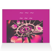 Casino Gambling Thema Tabelnummer gastnaam tent (Binnen Horizontaal (Boven))