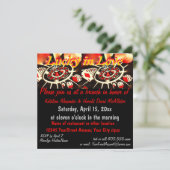 Casino Gambling Theme Kaart (Staand voorkant)