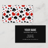 Casino Gaming Poker Visitekaartje (Voorkant / Achterkant)