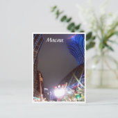 casino - gebouwen van macau briefkaart (Staand voorkant)