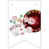 casino, gelukkige verjaardag, BUNNING BANNER (Eerste vlag)