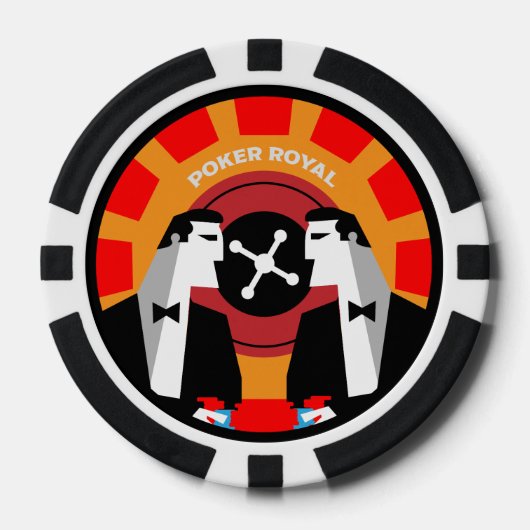 Casino Gokken Poker Roulette Chips (Voorkant)