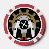 Casino Gokken Poker Roulette Chips (Achterkant)