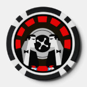 Casino Gokken Poker Roulette Chips (Achterkant)