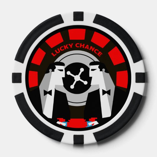 Casino Gokken Poker Roulette Chips (Voorkant)