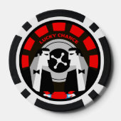 Casino Gokken Poker Roulette Chips (Achterkant)