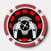 Casino Gokken Poker Roulette Chips (Achterkant)