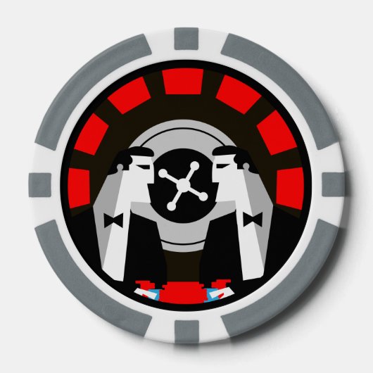 Casino Gokken Poker Roulette Chips (Voorkant)