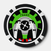 Casino Gokken Poker Roulette Chips (Achterkant)