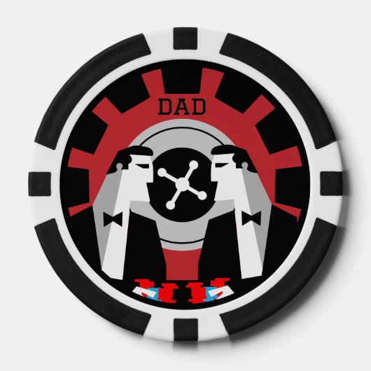 Casino Gokken Poker Roulette Chips (Voorkant)