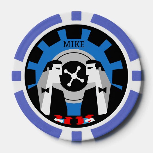 Casino Gokken Poker Roulette Chips (Voorkant)