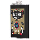 Casino Gokken Poker Roulette Heupfles (Links)