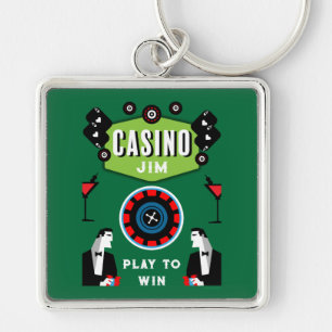 Casino Gokken Poker Roulette Sleutelhanger