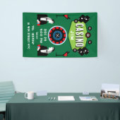 Casino Gokken Poker Roulette Spandoek (Beurs)