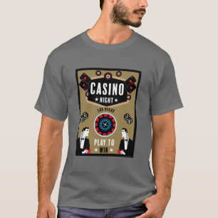 Casino Gokken Poker Roulette T-shirt