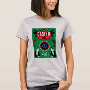 Casino Gokken Poker Roulette T-shirt