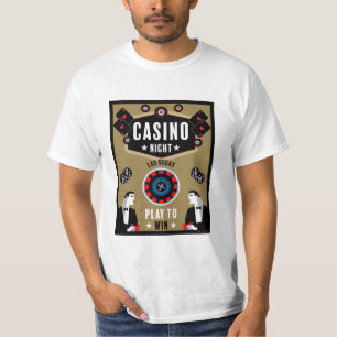 Casino Gokken Poker Roulette T-shirt