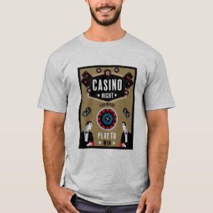 Casino Gokken Poker Roulette T-shirt