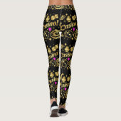 Casino Gokken Pop Mode Leggings (Achterkant)