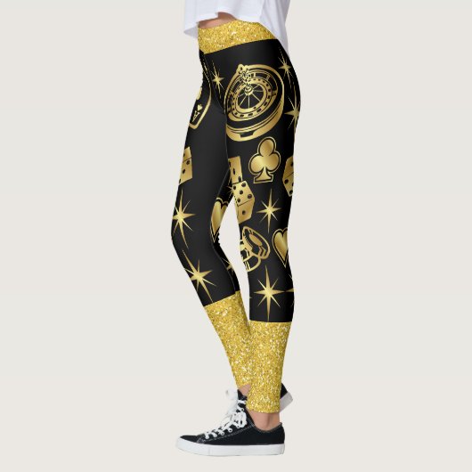 Casino Gokken Pop Mode Leggings (Links)
