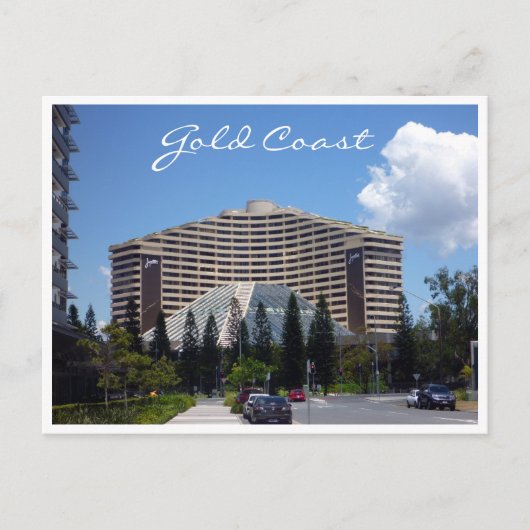 casino gouden kust briefkaart (Voorkant)
