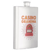 Casino Grandma Slot Machine Gambling Grootmoeder Flacon (Rechts)
