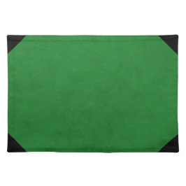 Casino Green Velvet Persoonlijk casino Placemat