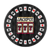 Casino Hit the Jackpot 777 Snijplank (Voorkant)