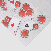 Casino Holiday Tissuepapier (Detail)